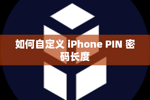 如何自定义 iPhone PIN 密码长度