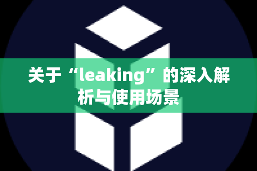 关于“leaking”的深入解析与使用场景