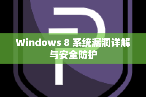 Windows 8 系统漏洞详解与安全防护