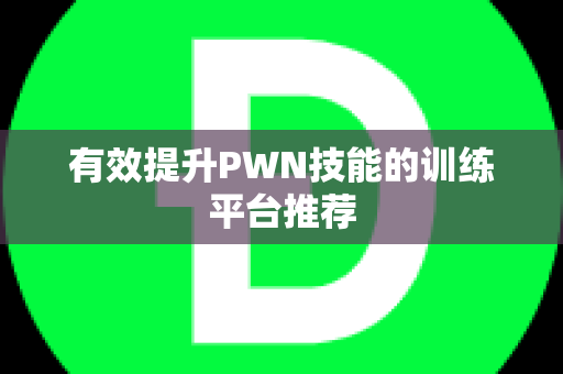 有效提升PWN技能的训练平台推荐