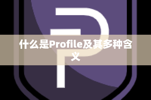 什么是Profile及其多种含义