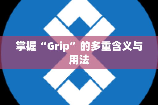 掌握“Grip”的多重含义与用法