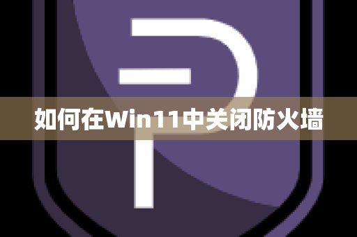 如何在Win11中关闭防火墙