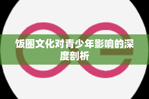 饭圈文化对青少年影响的深度剖析