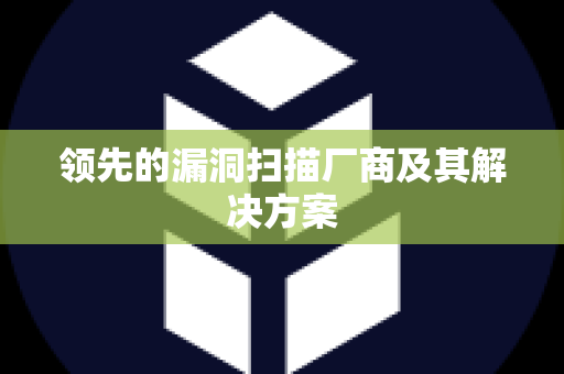 领先的漏洞扫描厂商及其解决方案