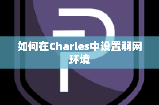 如何在Charles中设置弱网环境