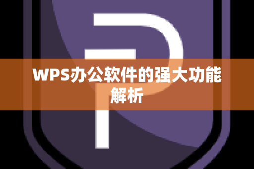 WPS办公软件的强大功能解析