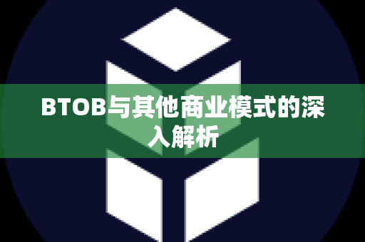 BTOB与其他商业模式的深入解析