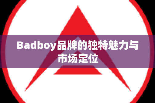 Badboy品牌的独特魅力与市场定位