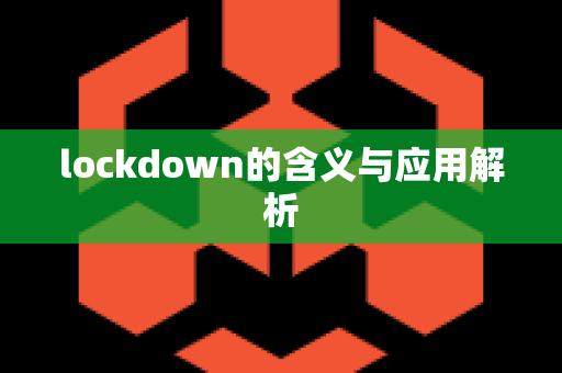 lockdown的含义与应用解析