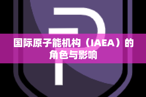 国际原子能机构（IAEA）的角色与影响