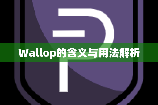 Wallop的含义与用法解析