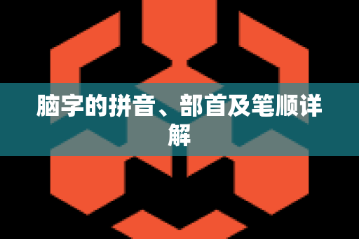 脑字的拼音、部首及笔顺详解