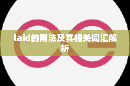 laid的用法及其相关词汇解析