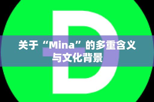 关于“Mina”的多重含义与文化背景