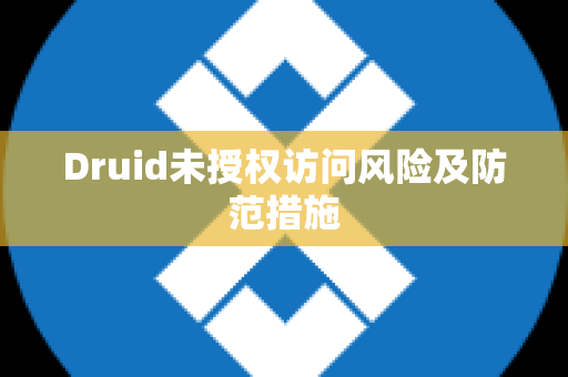 Druid未授权访问风险及防范措施